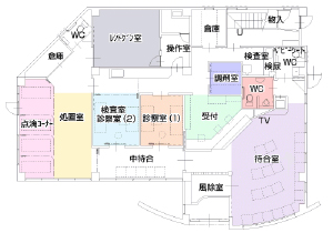 内科の設計図面事例