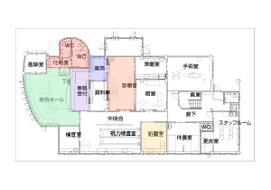 眼科の設計図面事例